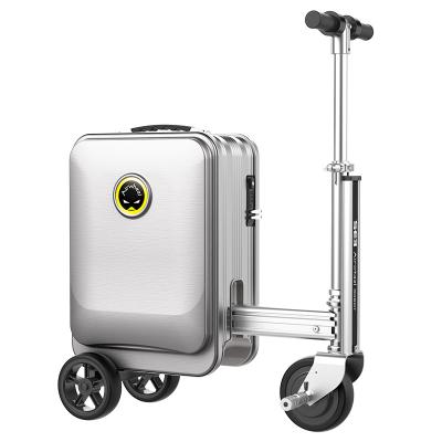 China 2022 Wholesale China Cheap Bottom Smart Riding Travel Suitcase Designer Suitcase 3 Wheels Travel Suitcases for sale