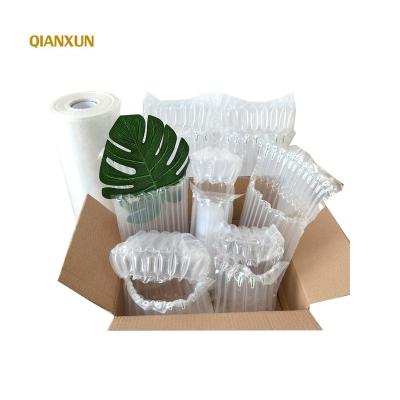 China Wholesale Customized Inflatable Air Column Bubble Packing Bag Shockproof For Protective Oil Bottle for sale