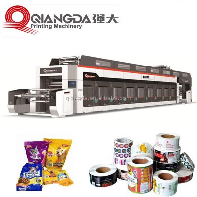 China 1000mm plastic film roll gravure printing machine for sale