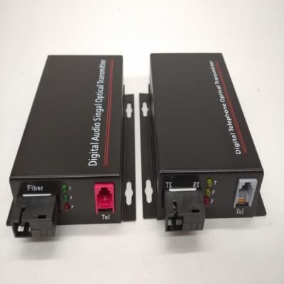 China Telephone Extension 1CH PCM Telephone Fiber Media Converter for sale