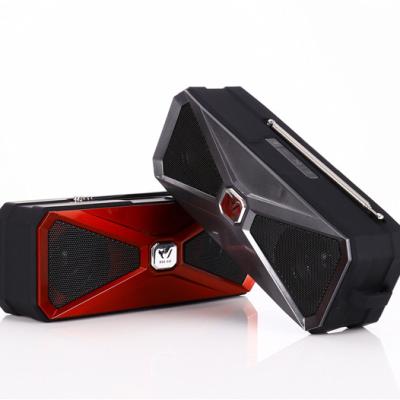 China AUX speaker. Portable Wireless Speaker 10w Bass Column Waterproof Outdoor Speaker TF USB BT Subwoofer Stereo Function WSA-848 for sale