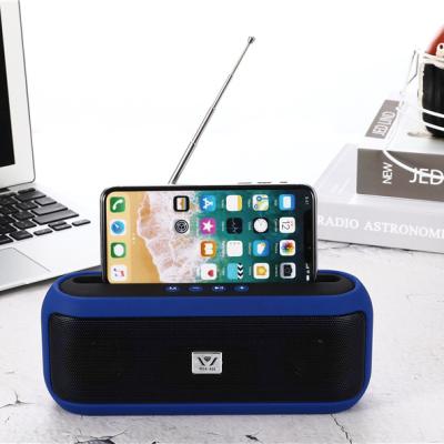 China Phone Function WSA-850 TF Card FM Portable Wireless Stereo Speaker For Smartphone Tablet Portable Speaker Column Loudspeaker for sale