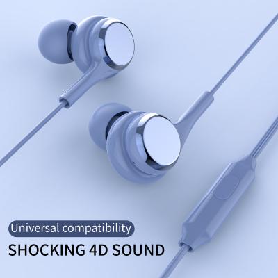 China In-Ear In-Ear Wired Earphone 3.5mm Earbuds With Michael K Song Wired Headphones Android Universal Smart Phone for sale