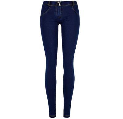 China 2021New style waterproof best-selling slim fit high-waist jeans fashion tight-fitting women's denim pants for sale