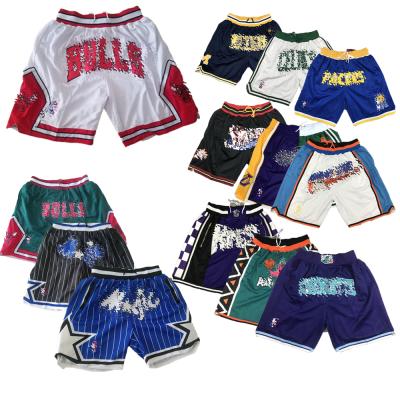 China Shirts & Top 120 Styles Embroidered Fair Put Sublimation Vintage Mesh Mens Basketball Shorts for sale