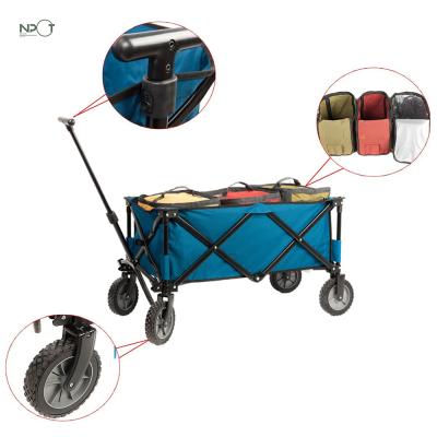 China STABLE & DURABLE NPOT Quality Camping Cart Super Folding Cart Foldable Camping Cart for sale