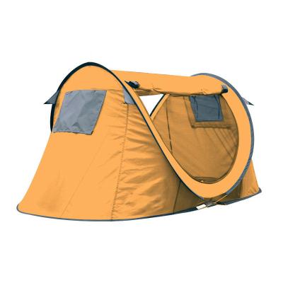 China Tube type tent stake orange camping tent luxury pop up tent customized by NPOT up camping tent automatic tent for sale