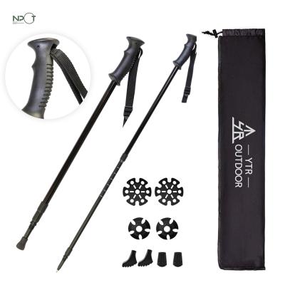 China Best Value Nordic Trekking Poles Cheap EVA and CORK Handle NPOT Pole Hiking Poles for sale