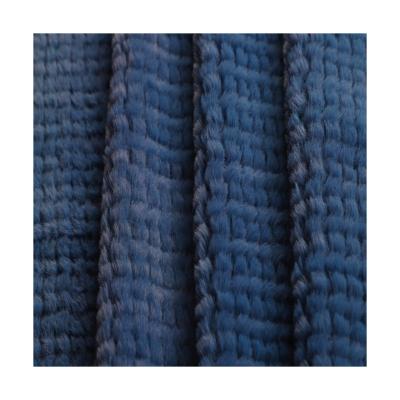 China China Factory New Arrival Eco-friendly Flame Retardant Recycle 100% Bulk Polyester Knit Fabric for sale