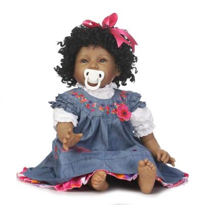 China Doll limbs can be active doll limbs can be reborn NPK boneca active baby - doll black simulation baby vinyl silicone touch best gift for kids and friends on birthday for sale