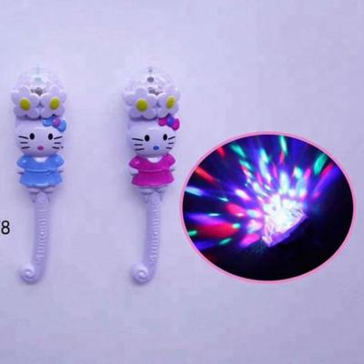 China Light Up Light Hot Sale LED Up Light Glowing Luminous Outdoor Flashing Light Cartoon Music Glow Stick Toy Baby Party Fun Christmas Light Toys Gift for sale