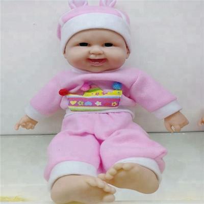 China Hot Selling 2018 Eco-Friendly .cheap .best 2018 Reborn Blue Hot Pink Colorful Clothes 39cm Newborn Infants Music Silicone Vinyl Doll Laughing Eco-Friendly Baby For Kids baby gift toys for sale