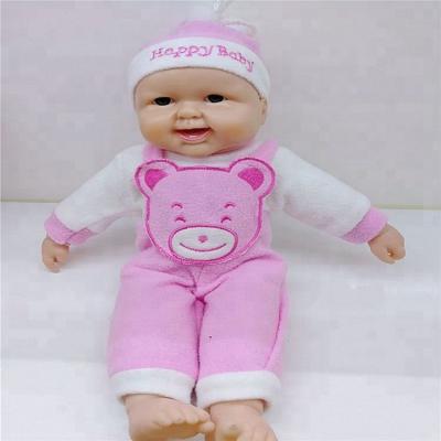 China Hot Selling 2018 Eco-Friendly .cheap .best 2018 Reborn Blue Hot Pink Colorful Clothes 49cm Newborn Infants Music Silicone Vinyl Doll Laughing Eco-Friendly Baby For Kids baby gift toys for sale