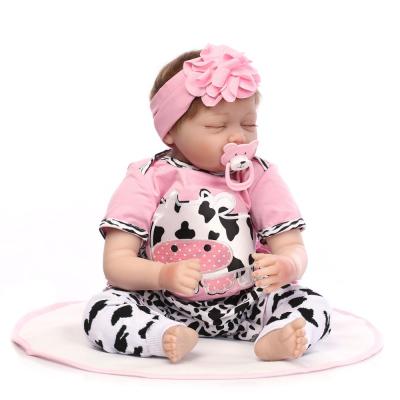 China Doll Limbs Can Be Doll Active Limbs Can Be Reborn Baby Boneca 22inch Soft Silicone Vinyl Reborn Active Dolls 55cm - Bebe Reborn Dolls Realistic Newborn Doll for sale