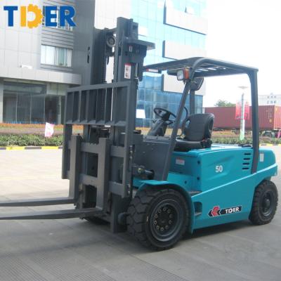 China TIDER lithium ion battery forklift 1.5 ton 2 ton 2.5 ton 3 ton 3.5 ton 5 ton electric 80v battery forklift for sale