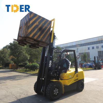 China 2020 TDER new forklift crane 3500kg 3.5 ton diesel forklift truck with optional attachments for sale