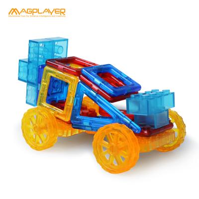 China Connect With Other Brand - Magnet Blocks ABS Plastic Mini Magnetic Blocks Set For Children for sale