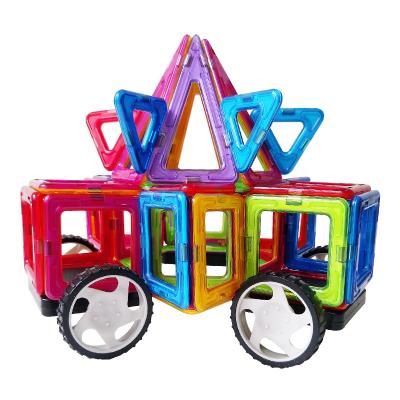 China 98pcs Mini Magnetic Blocks Building Construction Material Toys Eco-friendly Toy Bricks Magnet Designer 3d Diy for sale