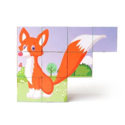 China Safe ABS With Magnet Kits Educational Intelligence Toys Magnetic Learning 3D Jigsaw Puzzles for sale