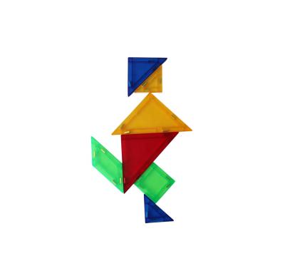 China Safe Magnetic Tangram 3d Kids Toys Montessori Toys Games Puzzles Baby Toys for sale