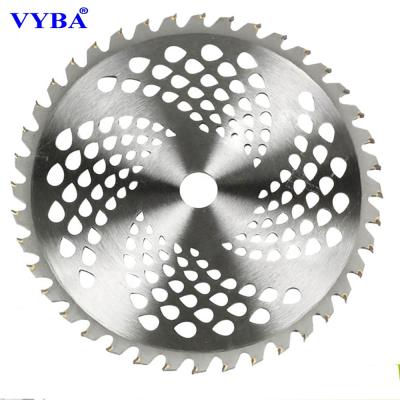 China Hot Selling CTT 250x40T Grass Trimmer CTT Saw Blade Brush Circular Cutter Blade Cutter Blade For Grass for sale