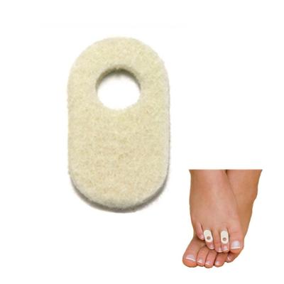 China Felt Corn Pad Corn Protector HammerToe Cushion Pads Wool Felt Corn Pad for sale