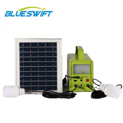 China BLUESWIFT SS010 Portable Solar Power System Mini Home For Power Generating for sale