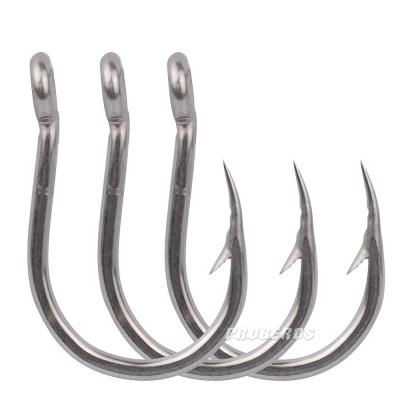 China NEW 2022 Saltwater Sea Fishing Hook Stainless Steel Jinqiang Seawater Corrosion Barbed Fish Hook Boat Fishing Big Hook Hook for sale