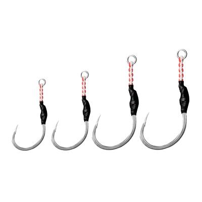 China Heavy Duty 5X Jig Aid Hook HVS Heavy Power Aid 7/0~13/0 Bassing Hooks Stainless Steel Lure Fishing Hook SaltwaterGame Large Grouper 5X Hook for sale