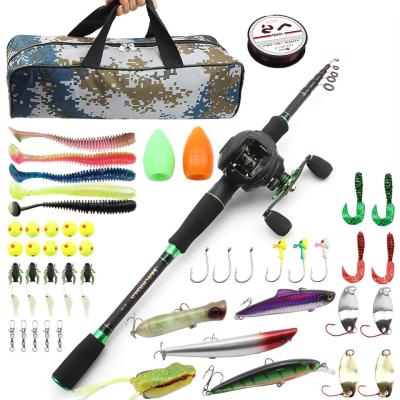 China Other Line Subbait Tackle Bag Fishing Tackle Bag Fishing Rod Gun Handle Luya Rod Combination Shrink Luya Rod Drop Wheel Set for sale