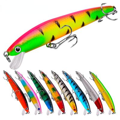 China 10 Colors Plastic Lure Hard Bait 8.5G Lure Artificial Bait t 9.5cm Simulation Bait Fishing Tackle Wholesale Dw1198 for sale