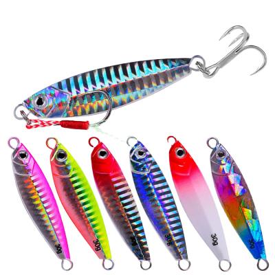 China Amazon Lead supplLure Bait Fish Lead Iron Dish With Blood Slot Hook Metal Lure Bait Slow Jigging Bait Fishing Tackle for sale