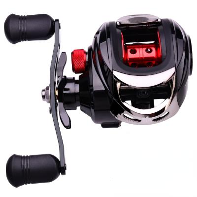 China LEFT HAND Amazon Supplier New All Metal 7:2.1super Drop Water Long Throw Magnetic Brake Strong Freshwater Fishing Wheel Fishing Wheel for sale