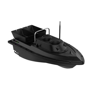 China 2021 Plastic ABS Hull+Electronic Component GPS Bait Boat With 3 Automatic Bait Containers Sea Fishing Tackle Boat Accessories 400-500M Remote Range Fishing for sale