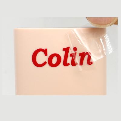 China LOGO Cold Separation Sticker Paste Printing Label Transfer Transfer Stickers Anti-Counterfeit UV Custom Pressure Sensitive Paste Label for sale