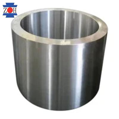 China Aerospace Grade Inconel 718 Aircraft Components High-temperature Alloy Steel Forged Cylinder Sleeves for sale