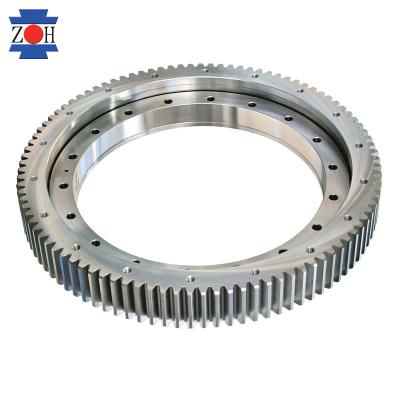 China Electroplate Sae 4140 Gear Ring Forging Services for A36 Carbon Steel Slewing Ring for sale