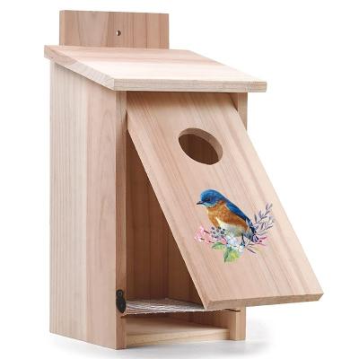 China Bluebird House Wooden Exterior Windproof for sale