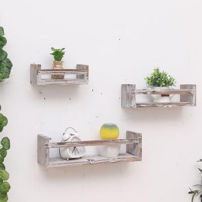 China New China Factory China Wall Mounted Wooden Shelf Custom Wooden Shelf Modern Wood Wall Hanging Shelves For Home Decor for sale