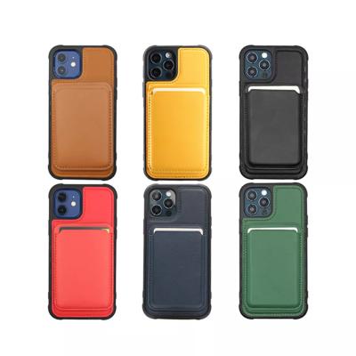 China China Factory Promotion Gray Magnet Leather Flip Cover Wallet Cell Phone Shockproof Case for sale