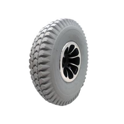 China 3.00-4 Solid Tire 260x85 3.00 4 Wheel Mobility Scooter Wheels Solid Mobility Scooter Spare Parts Wheels Puncture Proof Tires 3.00-4 for sale