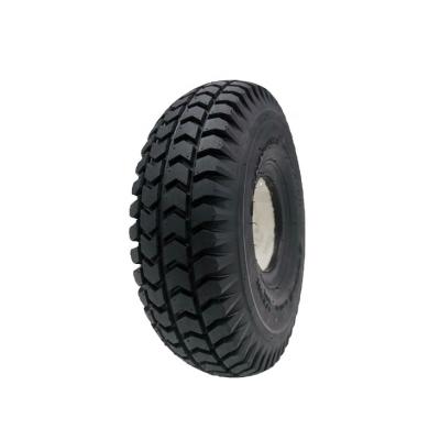 China Solid 3.00-4 Tire And 260x85 Rim 3.00 Wheel 4 Wheel Power Wheelchair Tires Solid Tyres-260x85 Non Marking Tire for sale