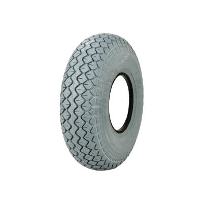 China Solid 3.00-4 Tire And 260x85 3.00 Rim Wheel 4 Wheel Power Wheelchair Tires Solid Solid Tires-3.00-4 for sale