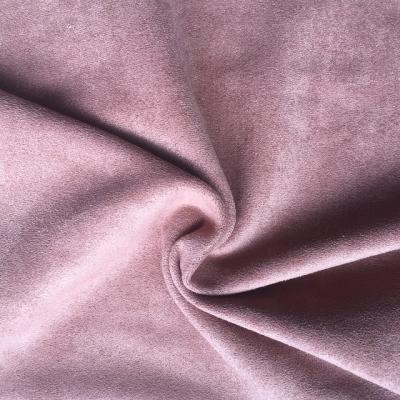 China Factory Direct Selling Faux Fur Antistatic Poly Fabric Spandex Micro Suede for sale