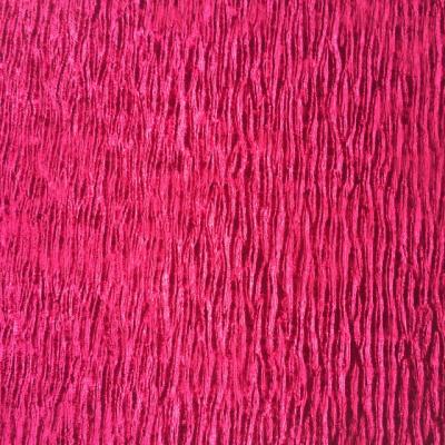 China Anti Pill Pleated Velor / Velor Polyester Spandex Warp Knitted in Customized Colors for Ladies Dresses, Suit, Skirts, Shirts and Blouses for sale