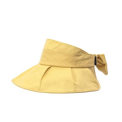 China Custom New Fashion Character 2021 Trends Summer Fashion Blank Visor Sun Top Hat for sale