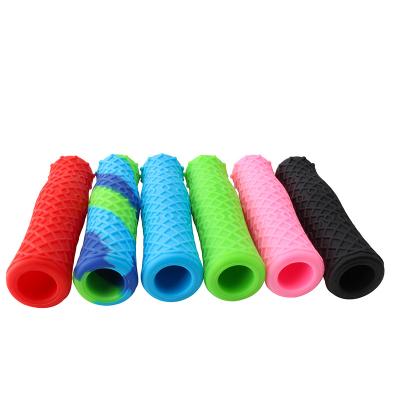 China BMX Bike Anti-Slip Grip Grips Silicone Road Grip Recycle Bars End Grips Handlebar Accessories Bike Parts for sale