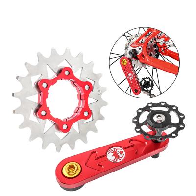 China Bike Gear Conversion Kit 1 Speed ​​Fixie Cassette Single Tooth With Single Speed ​​Chain Tensioner Compatible With Shimano Sram 12T-22T for sale