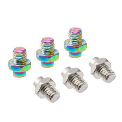 China BMX MUQZI MTB Road Bike Pedal Screw M4 Anti-ski Pedal Studs Bolt for sale