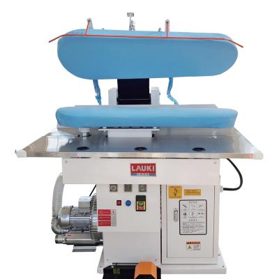 China Professional Ironing Table Clothes Pressing Machine Automatic Utility Euipped Press With Boiler 1200*1100*1400 for sale